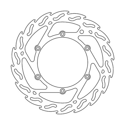 Bild von Bremsscheiben Flame Street vorne links