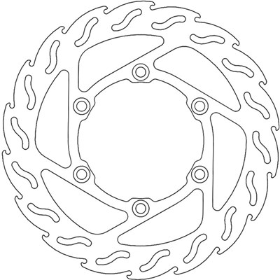 Bild von Bremsscheiben Flame Street vorne links
