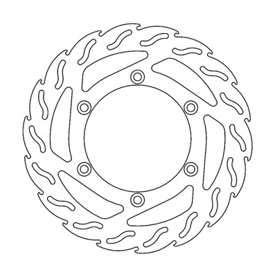 Bild von Bremsscheiben Flame Street vorne links