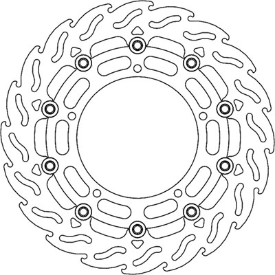 Bild von Bremsscheiben Flame Street vorne links