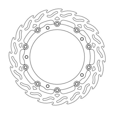 Bild von Bremsscheiben Flame Street vorne links