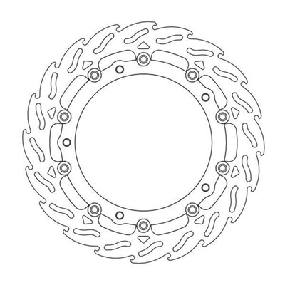 Bild von Bremsscheiben Flame Street vorne links