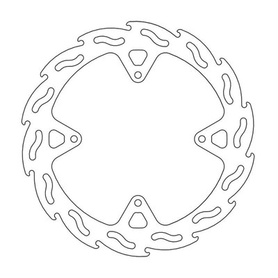 Bild von Bremsscheiben Flame hinten