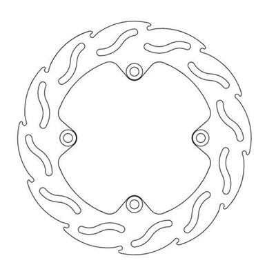 Bild von Bremsscheiben Flame hinten