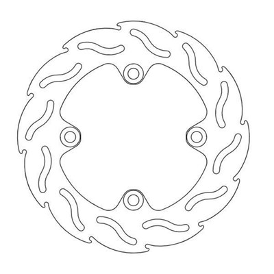 Bild von Bremsscheiben Flame hinten