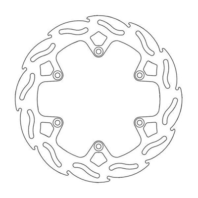 Bild von Bremsscheiben Flame hinten