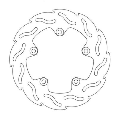 Bild von Bremsscheiben Flame hinten