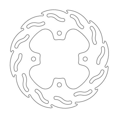 Bild von Bremsscheiben Flame hinten