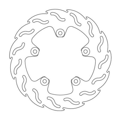 Bild von Bremsscheiben Flame hinten