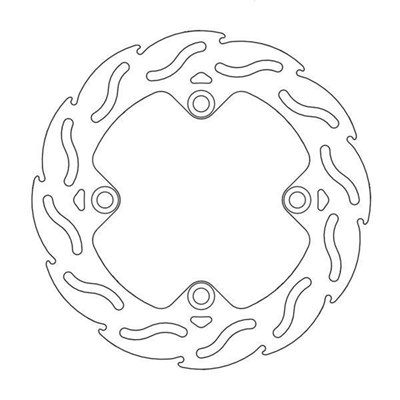 Bild von Bremsscheiben Flame hinten