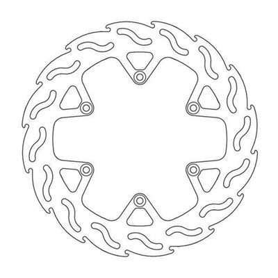 Bild von Bremsscheiben Flame hinten