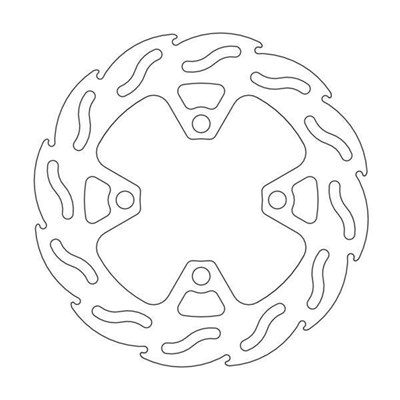 Bild von Bremsscheiben Flame hinten