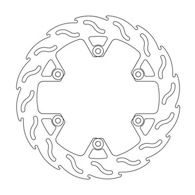Bild von Bremsscheiben Flame hinten