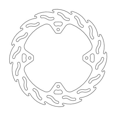 Bild von Bremsscheiben Flame hinten