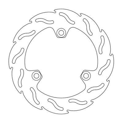 Bild von Bremsscheiben Flame hinten