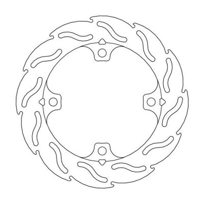 Bild von Bremsscheiben Flame hinten