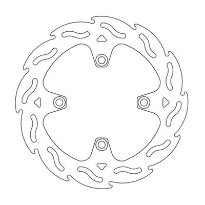 Bild von Bremsscheiben Flame hinten