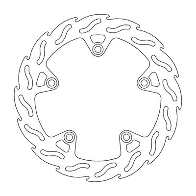 Bild von Bremsscheiben Flame hinten