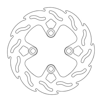 Bild von Bremsscheiben Flame hinten