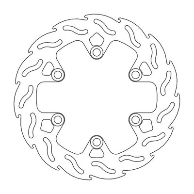 Bild von Bremsscheiben Flame hinten