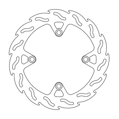 Bild von Bremsscheiben Flame hinten