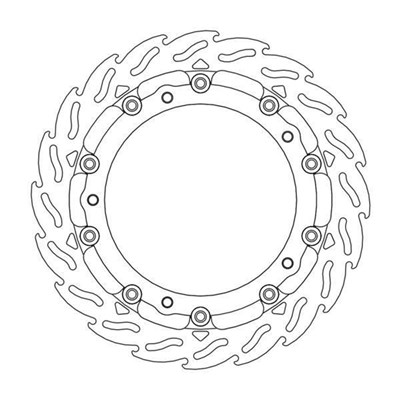Bild von Bremsscheiben Flame hinten