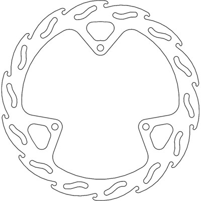 Bild von Bremsscheiben Offroad Flame Standard