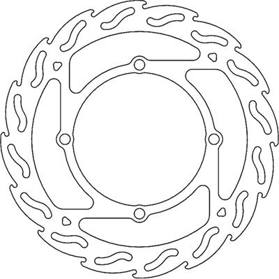 Bild von Bremsscheiben Offroad Flame Standard