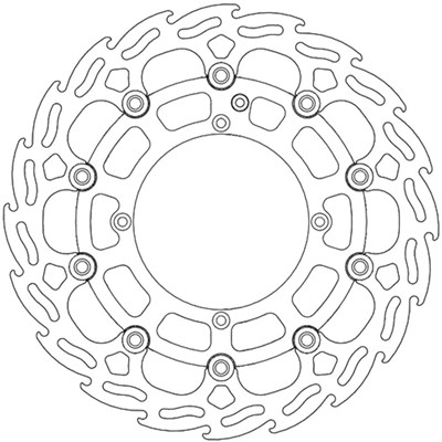 Bild von Bremsscheiben Offroad Flame Standard