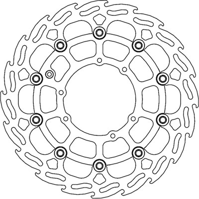 Bild von Bremsscheiben Offroad Flame Standard