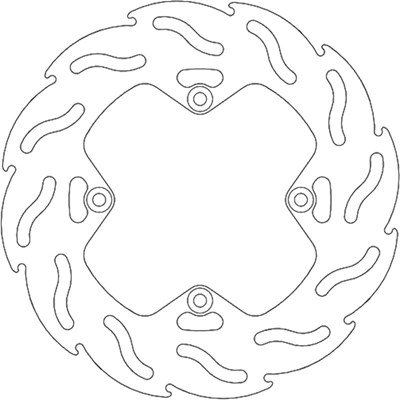 Bild von Bremsscheiben Offroad Flame hinten