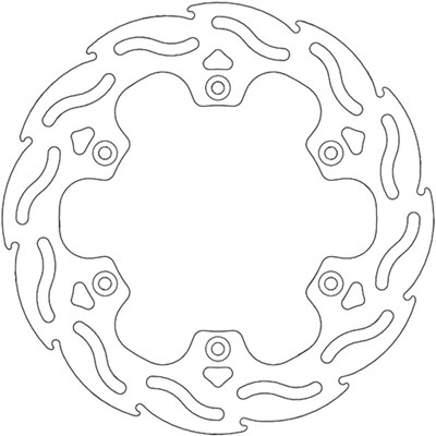 Bild von Bremsscheiben Offroad Flame hinten