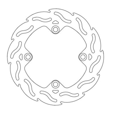 Bild von Bremsscheiben Offroad Flame hinten