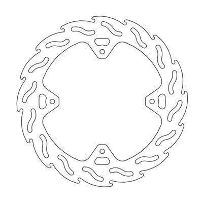 Bild von Bremsscheiben Offroad Flame hinten