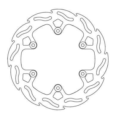 Bild von Bremsscheiben Offroad Flame hinten