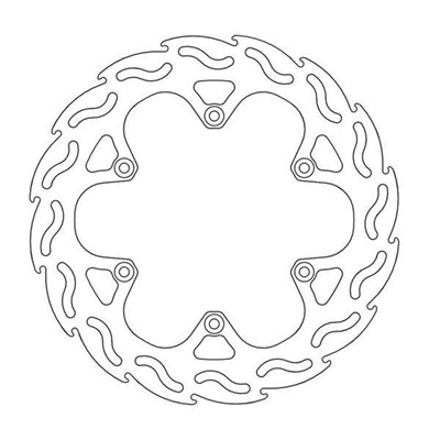 Bild von Bremsscheiben Offroad Flame hinten