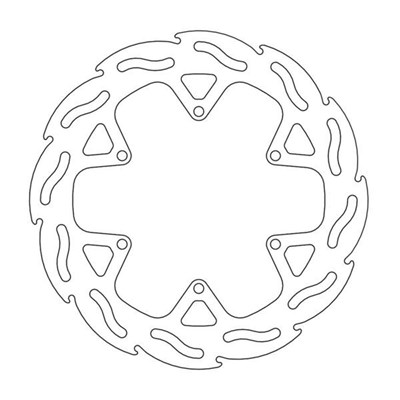 Bild von Bremsscheiben Offroad Flame hinten