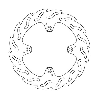 Bild von Bremsscheiben Offroad Flame hinten