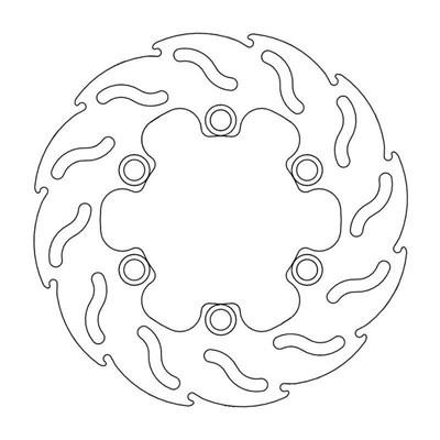 Bild von Bremsscheiben Offroad Flame hinten