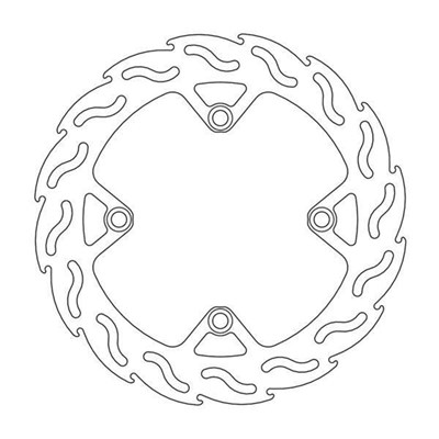 Bild von Bremsscheiben Offroad Flame hinten