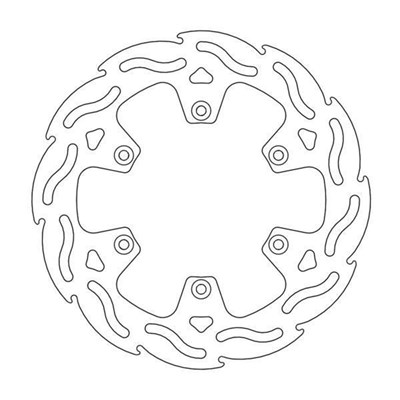 Bild von Bremsscheiben Offroad Flame hinten