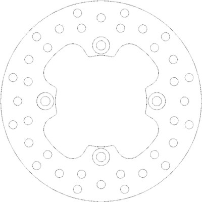 Bild von Bremsscheiben Quad Flame