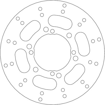 Bild von Bremsscheiben Quad Flame