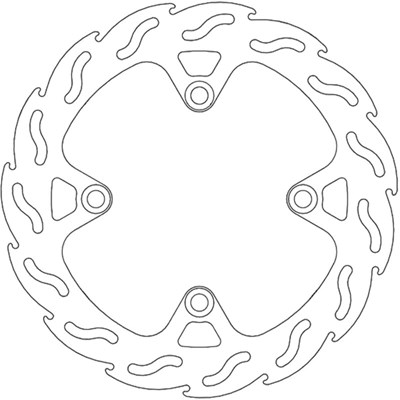 Bild von Bremsscheiben Scooter Flame