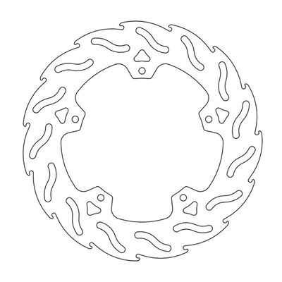 Bild von Bremsscheiben Scooter Flame