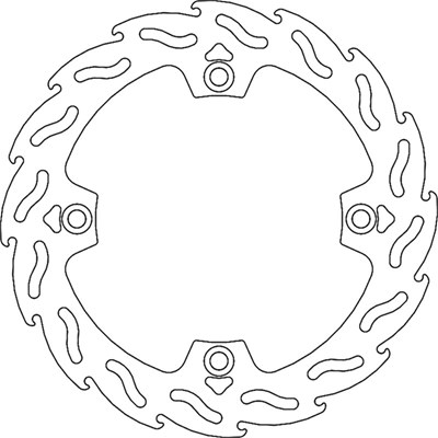 Bild von Bremsscheiben Street Flame vorne rechts