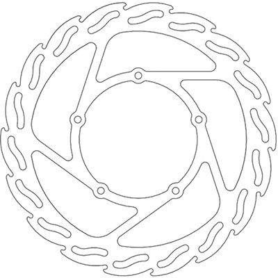 Bild von Bremsscheiben Street Flame vorne rechts