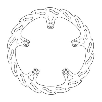 Bild von Bremsscheiben Street Flame vorne rechts