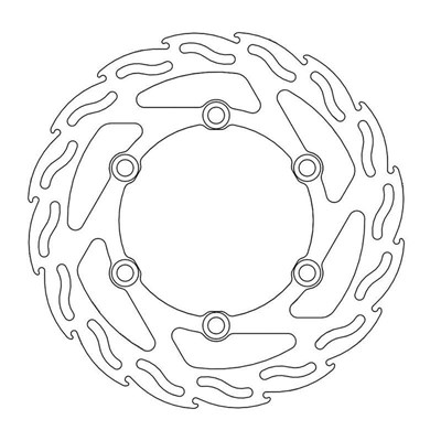 Bild von Bremsscheiben Street Flame vorne rechts