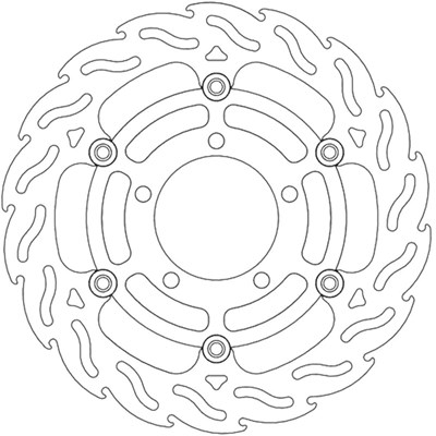 Bild von Bremsscheiben Street Flame vorne rechts